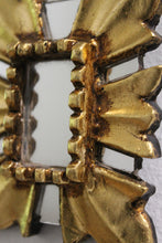 Cargar imagen en el visor de la galería, Espejo pequeño dorado Perú
