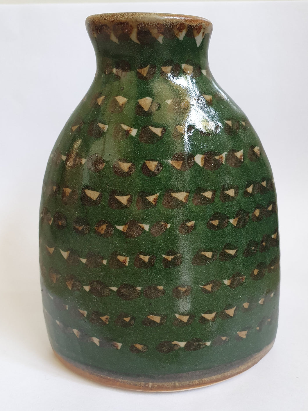 Florero botella M verde SanGer